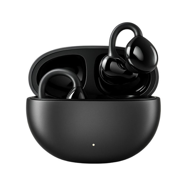 AirClip – Bezdrôtové otvorené Bluetooth klipové slúchadlá