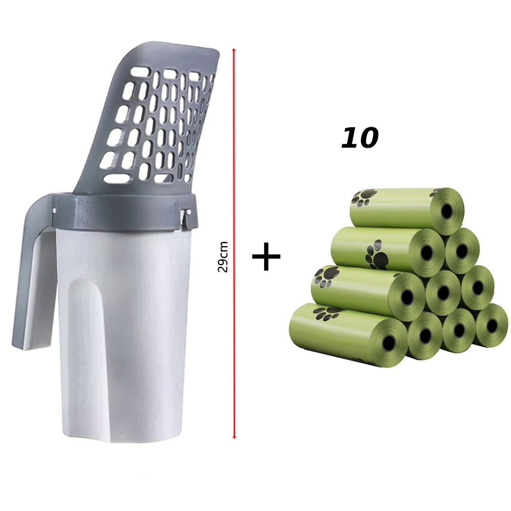 PetEase - Handige Pet Poepschep met Comfort Grip en Geurbestrijding