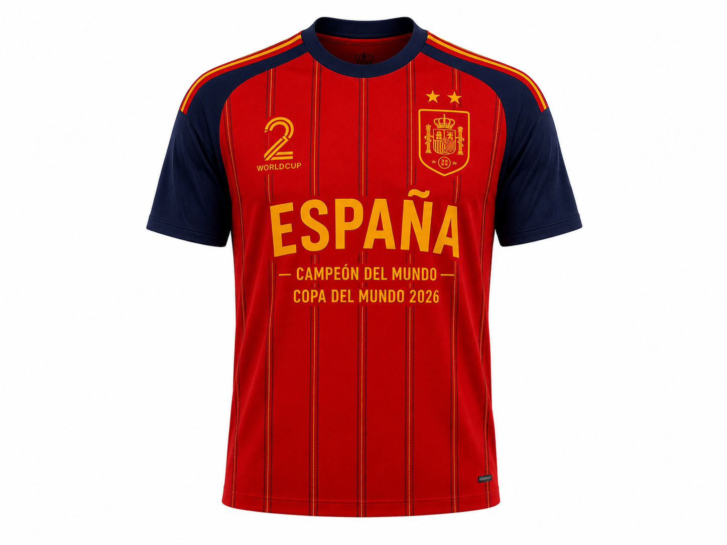 Oliver - Spain 2026 World Champions Jersey for Men
