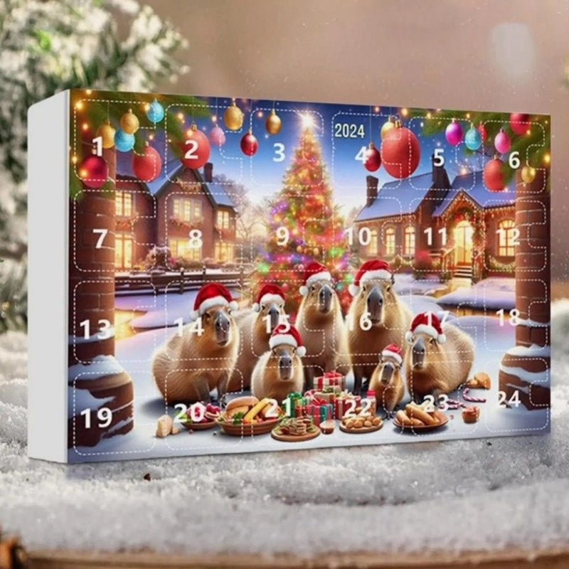CappyJoy – Capibara Adventskalender voor Kerst Aftelcadeau