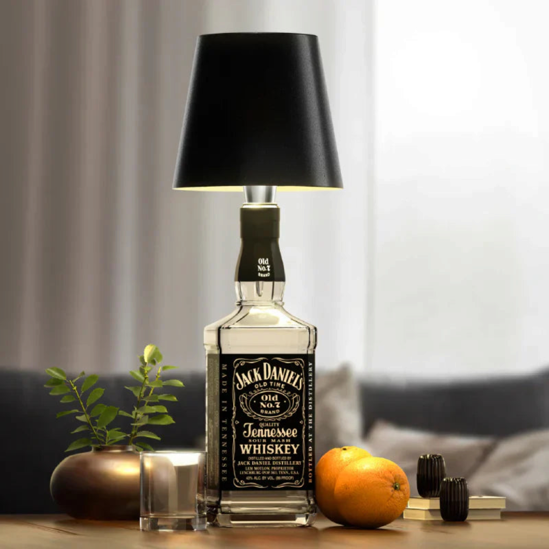 BottleGlow - Wireless Bottle Lamp with LED Lighting and Touch Control