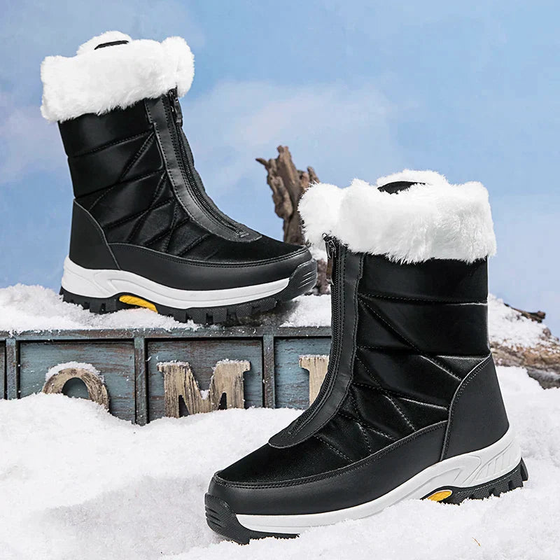 Emma - Winter-Ready Snow Boots with Wedge Heel
