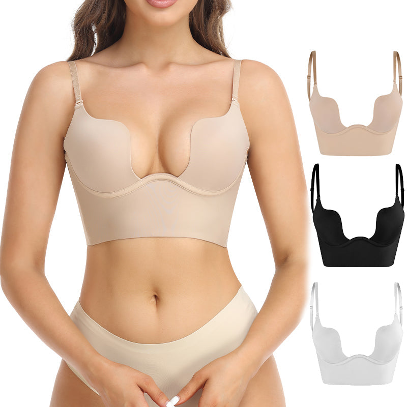 Grace – Soutien-gorge sans couture avec maintien sans bretelles et dos ouvert