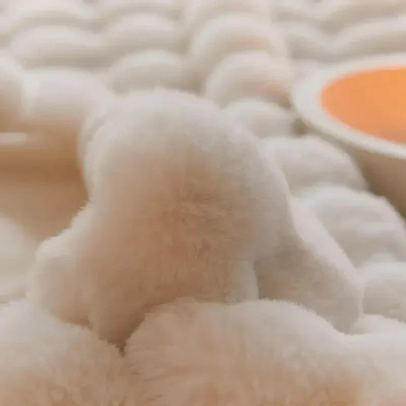 KnitHaven - Manta de lã com design texturado