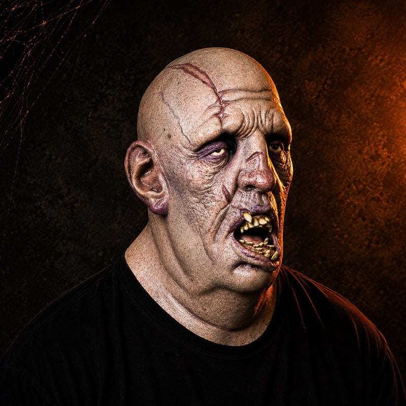 GraveMimic – hororová maska zombieho s propracovanými rysy obličeje