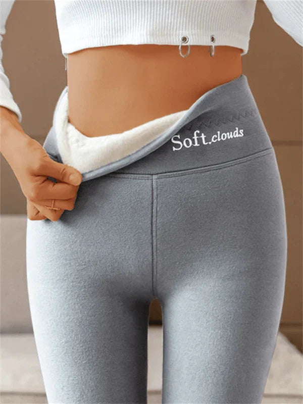 Anna - Leggings with high waist and fleece lining for ultimate warmth