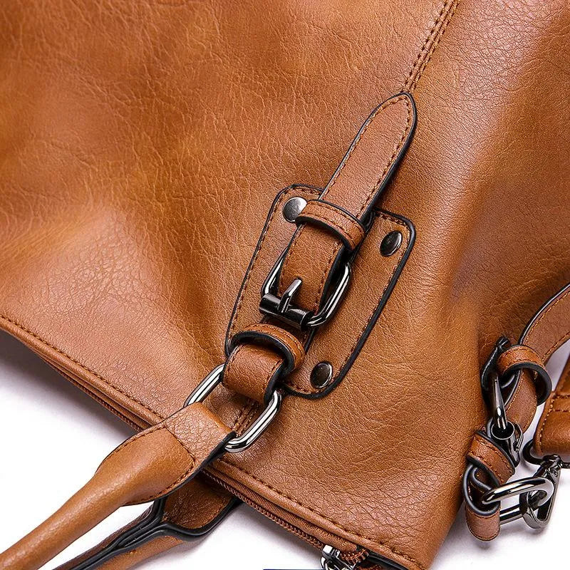 Isabel - Sac à main rétro multi-poches au design vintage élégant