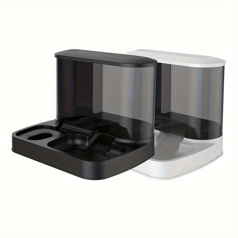 EasyFeed – Pet feeder with double bowls and side bowl divider