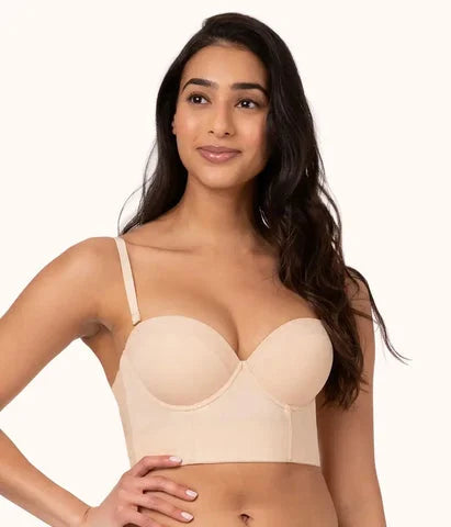 Sophia - Elegant Strapless Push-Up Bra for Invisible Support