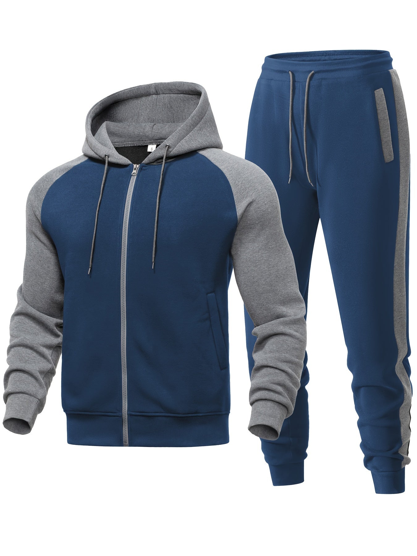 Caleb - Sporty 2-piece set with hood and pockets