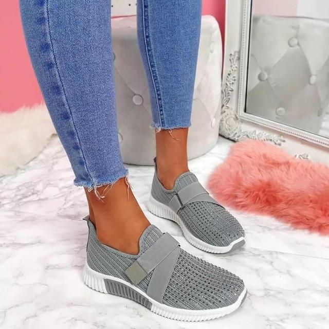 Mali - Mesh sneakers with cushioned sole and elastic band