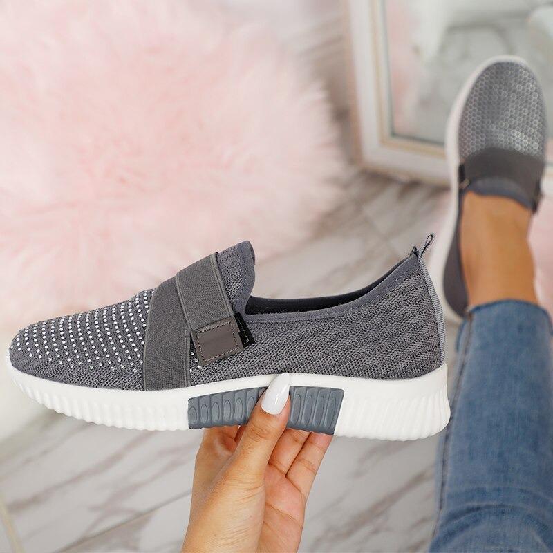 Luna - Eleganckie sneakersy z brokatowymi akcentami
