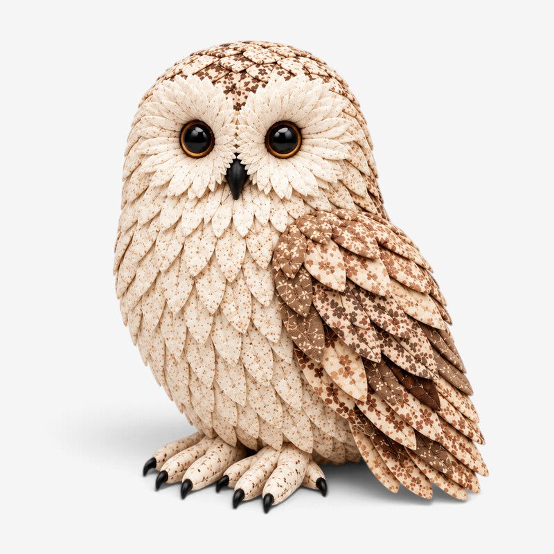 FeltFeathers - Diy Bird Pattern Kit With Layered Design