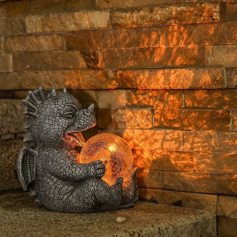 DracoLight - Rechargeable Dragon Lamp for Cozy Atmosphere