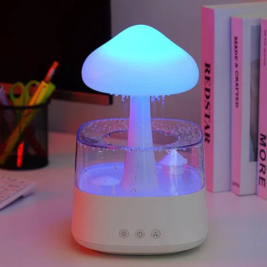 Calm Cloud - Humidificateur d'air silencieux avec lumière douce pour le confort