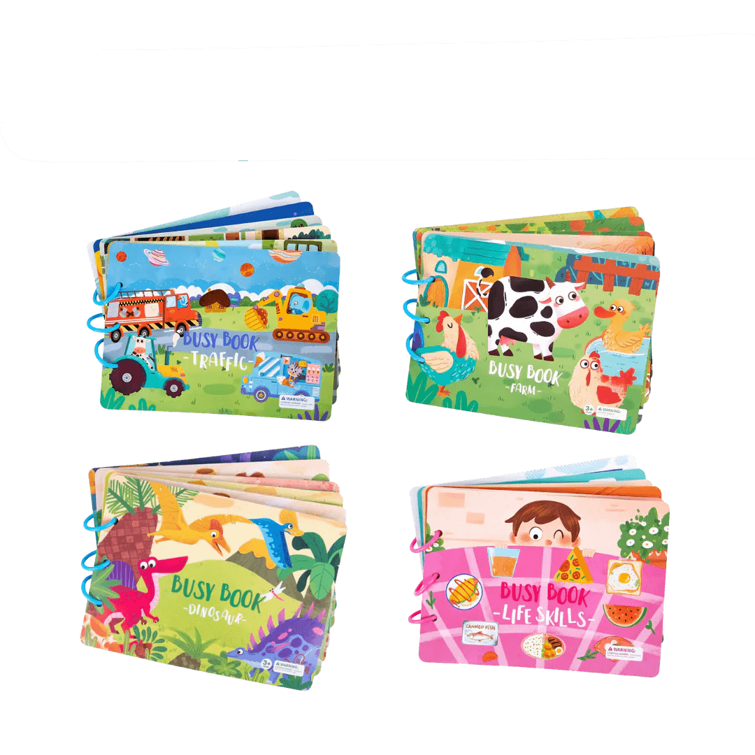 CurioBook - Sensorisch avonturenboek voor verkenning door kinderen