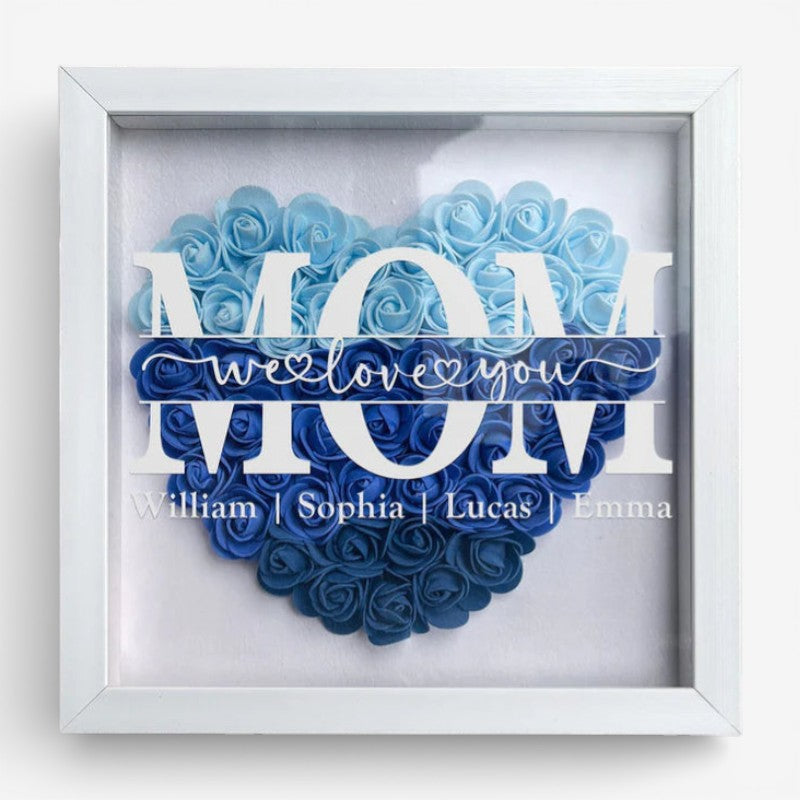 Regalo per la Festa della Mamma | Scatola di Fiori Ispirata al Cuore