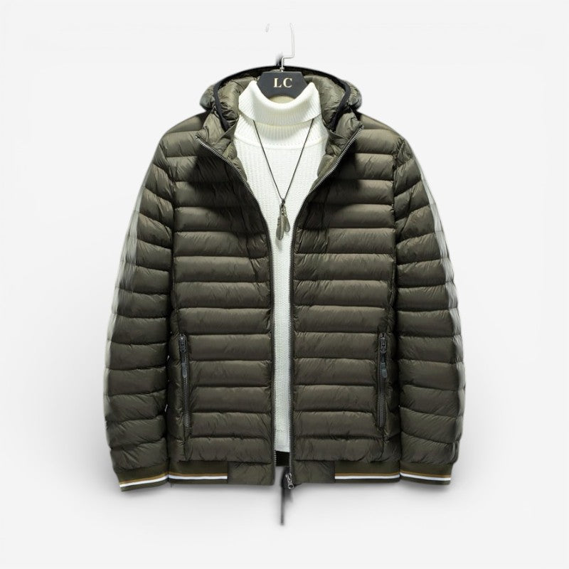 Rowan – Giacca con cappuccio e maniche lunghe con zip e tasche | Zip a tutta lunghezza con tasche laterali | Abbigliamento casual pratico per tutti i giorni | Taglie S–XL | Verde, Nero, Blu, Rosso