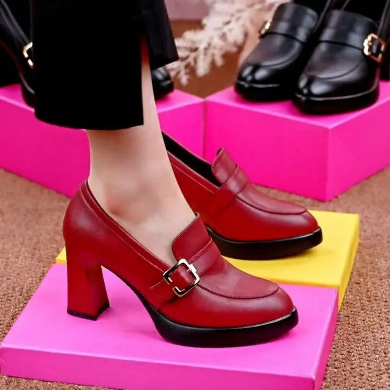Amira - Chic high-heeled shoes with arch support and posture aid