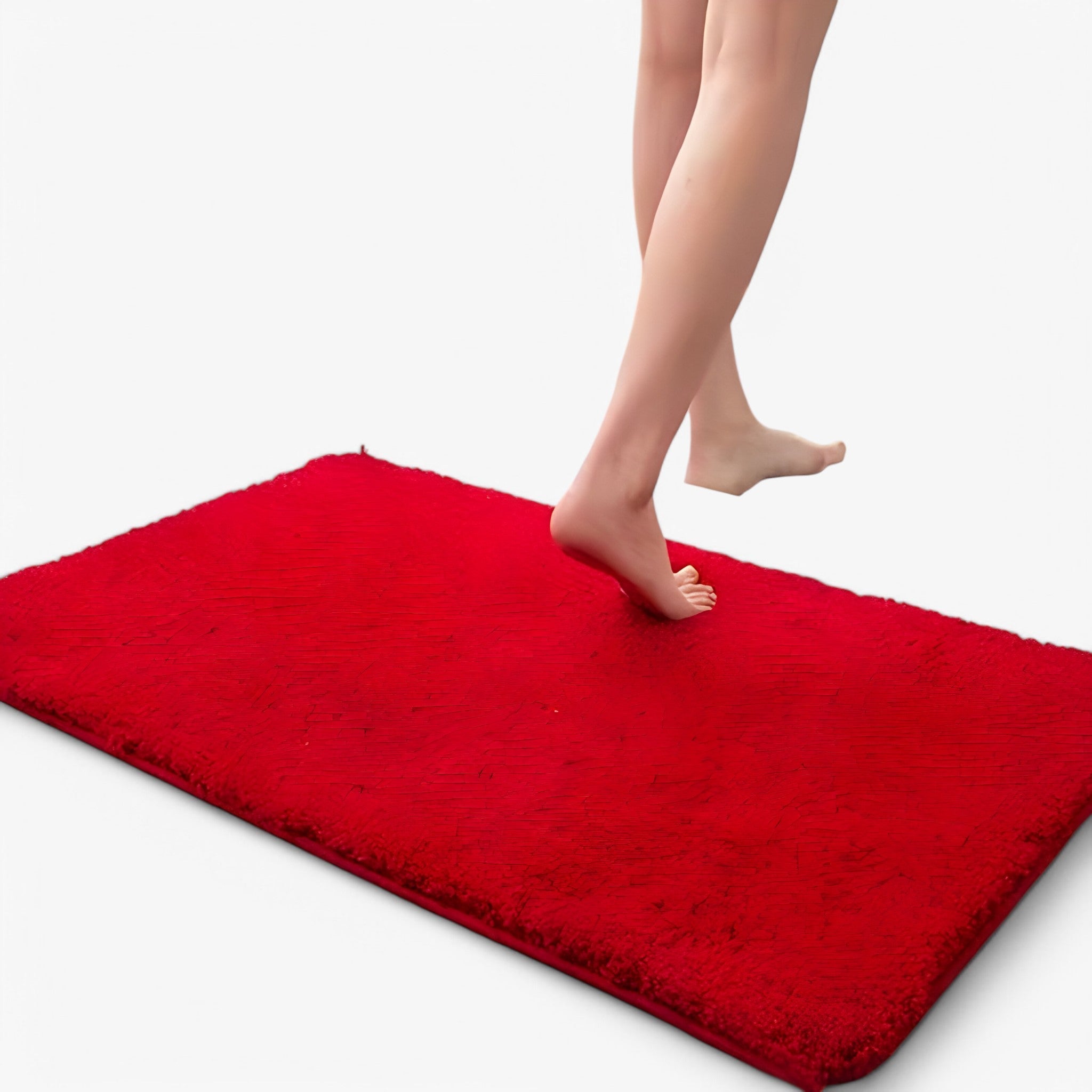 StepMate - Soft bathroom mat with anti-slip base and refined geometric pattern design