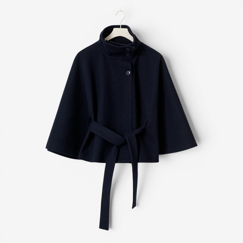 Cappotto donna con maniche svasate
