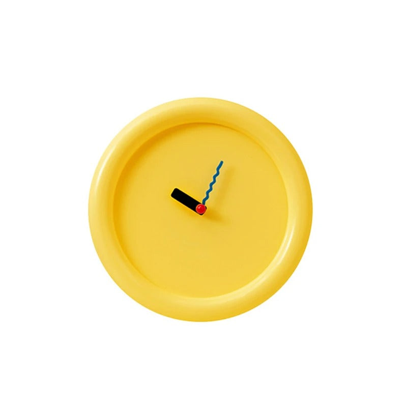 TimePop – Moderne geometrische wandklok met gedurfde stijl en stil niet-tikkend uurwerk