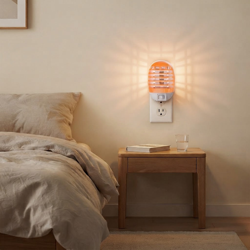 GridGlow - Lampa owadobójcza z elektryczną siatką