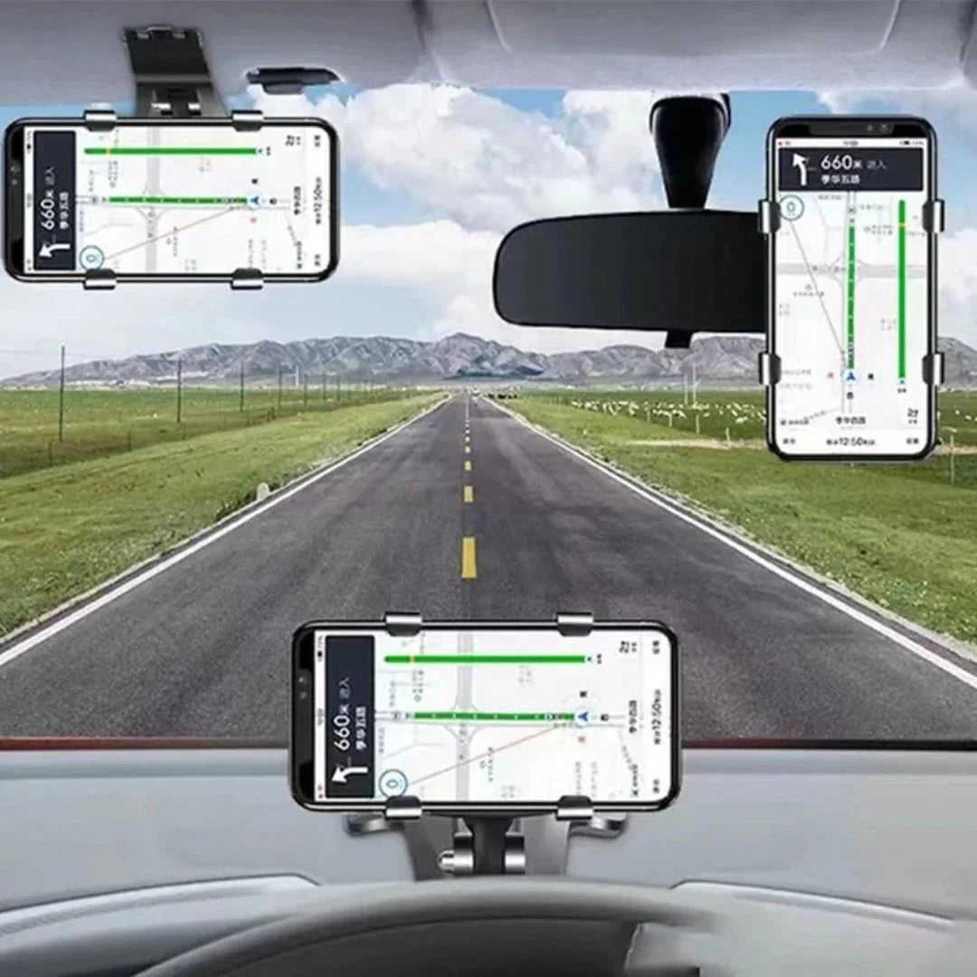 DriveFlex - Adjustable car phone holder for safe and comfortable driving