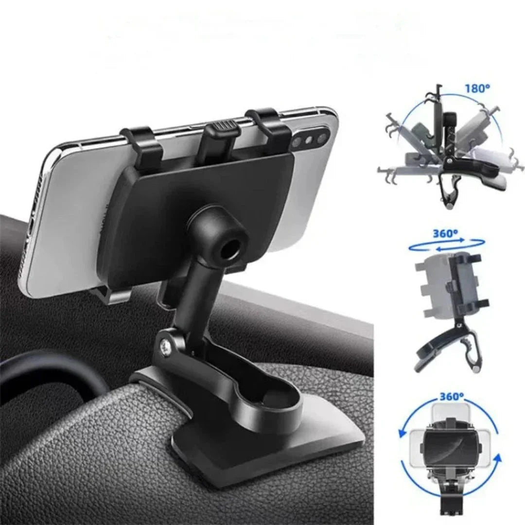 DriveFlex - Adjustable car phone holder for safe and comfortable driving