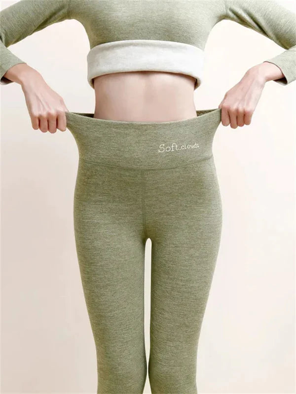 Anna - Leggings with high waist and fleece lining for ultimate warmth