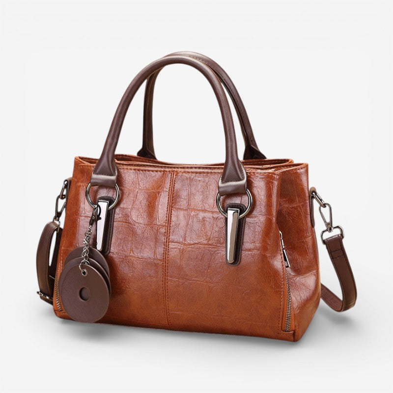 Florence – Large Capacity Handbag With Handle And Adjustable Strap