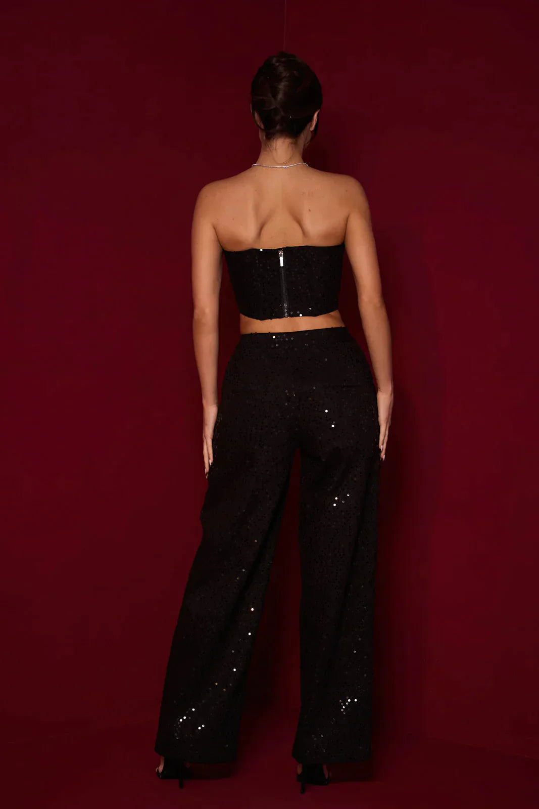 Hailey - Two-piece set with strapless top