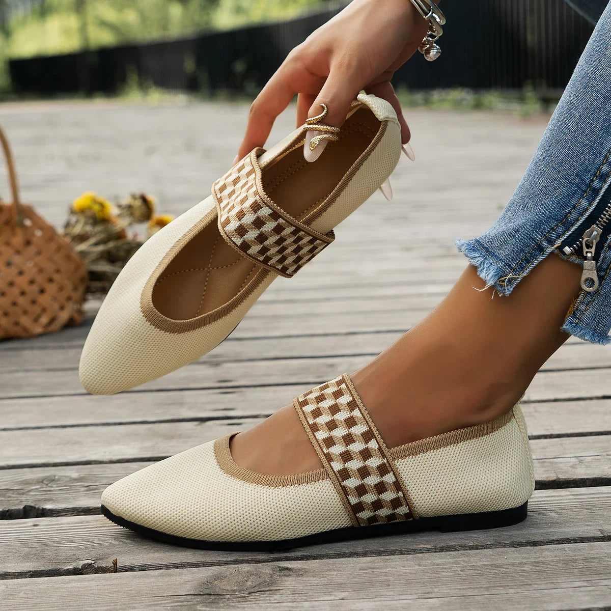 CharmGrace™ - Chaussures plates décontractées