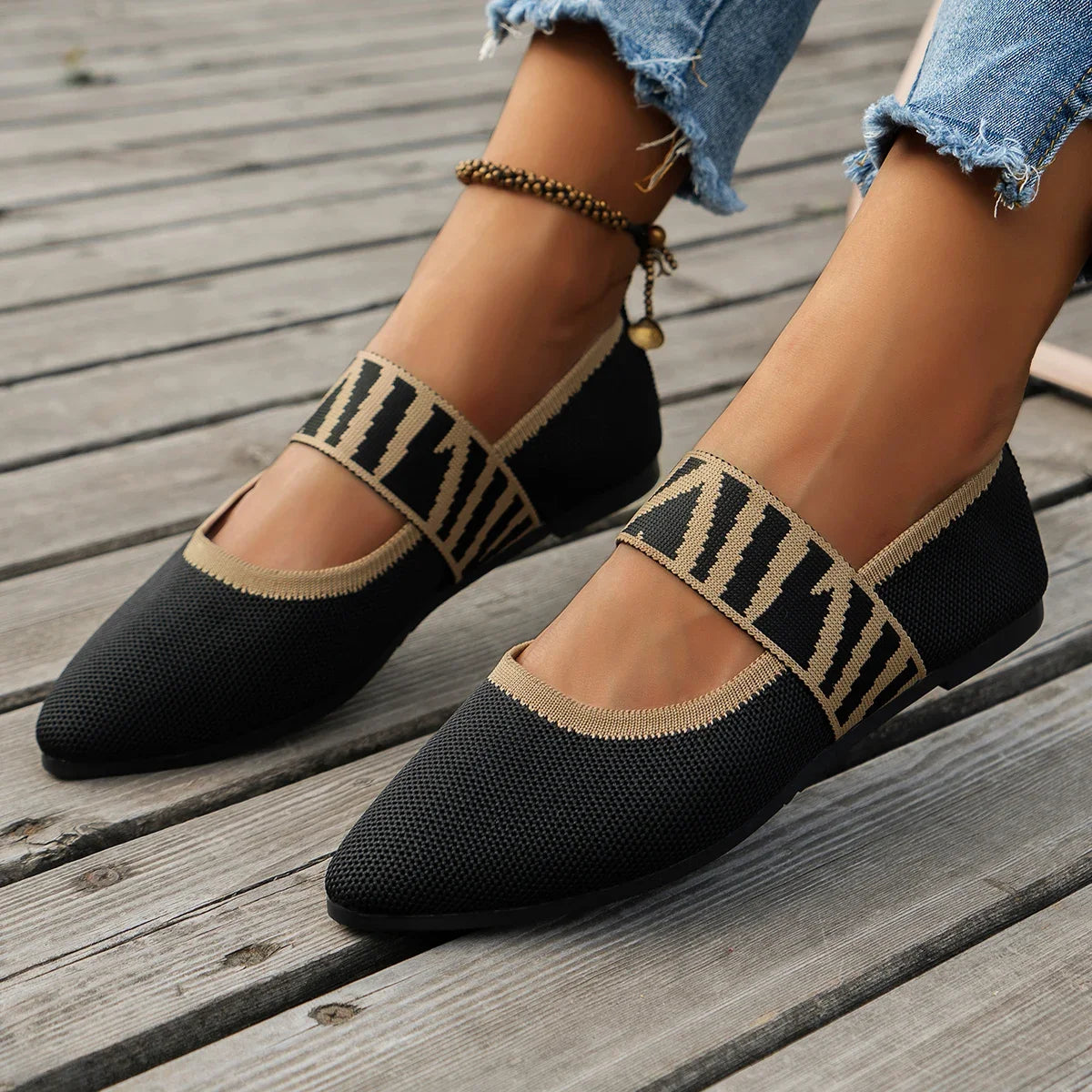 CharmGrace™ - Chaussures plates décontractées