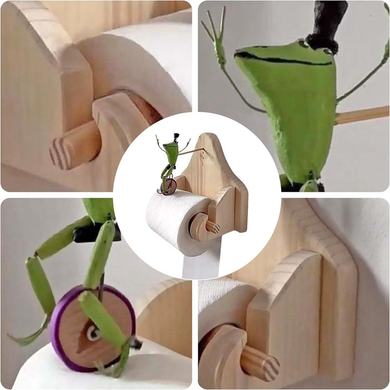 FrogCycle™ - Uchwyt na rolkę do łazienki