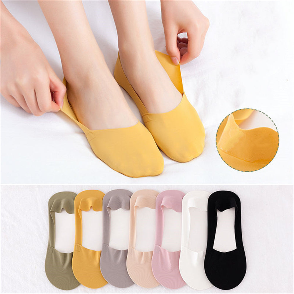 SoftSilk™ - Chaussettes Invisibles pour Femmes | Achetez 2, Obtenez 3 Gratuit