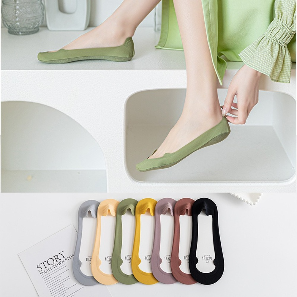 SoftSilk™ - Chaussettes Invisibles pour Femmes | Achetez 2, Obtenez 3 Gratuit