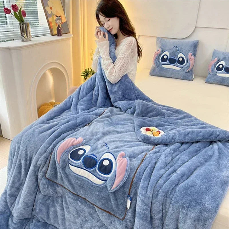 Pillowen - Convertible Blanket With Foldable Blanket-to-Pillow Design