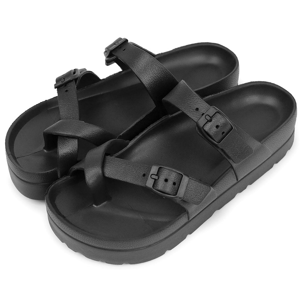 BlissStride - Sandales Douces et Confortables