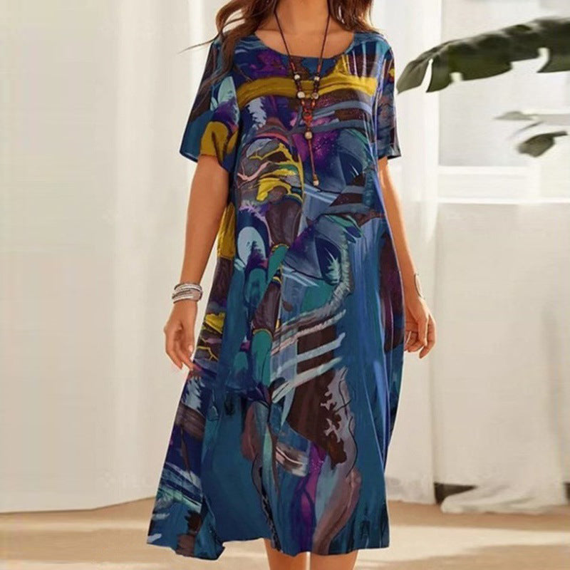 SwaySilk™ - Rochie Modernă de Vară pentru Femei