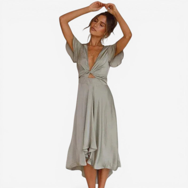 Women’s V-neck Maxi Dress