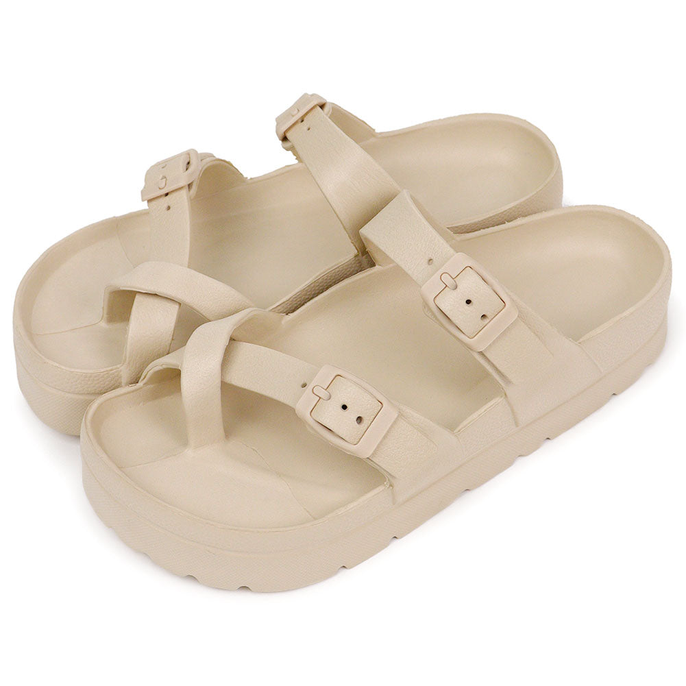 BlissStride - Sandales Douces et Confortables