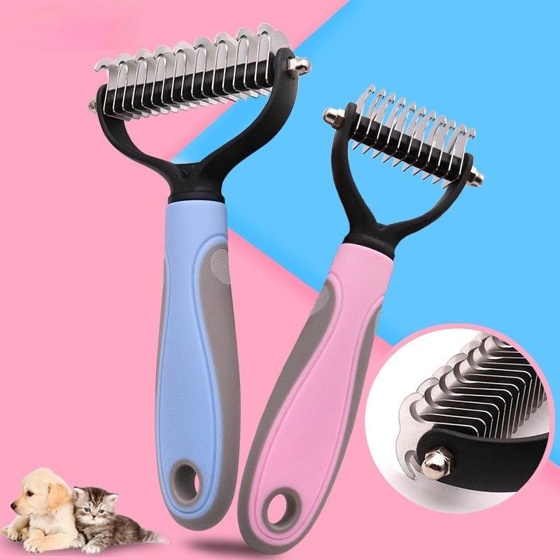 PetCare - Pettine Doppia Faccia per Animali con Design Elegante