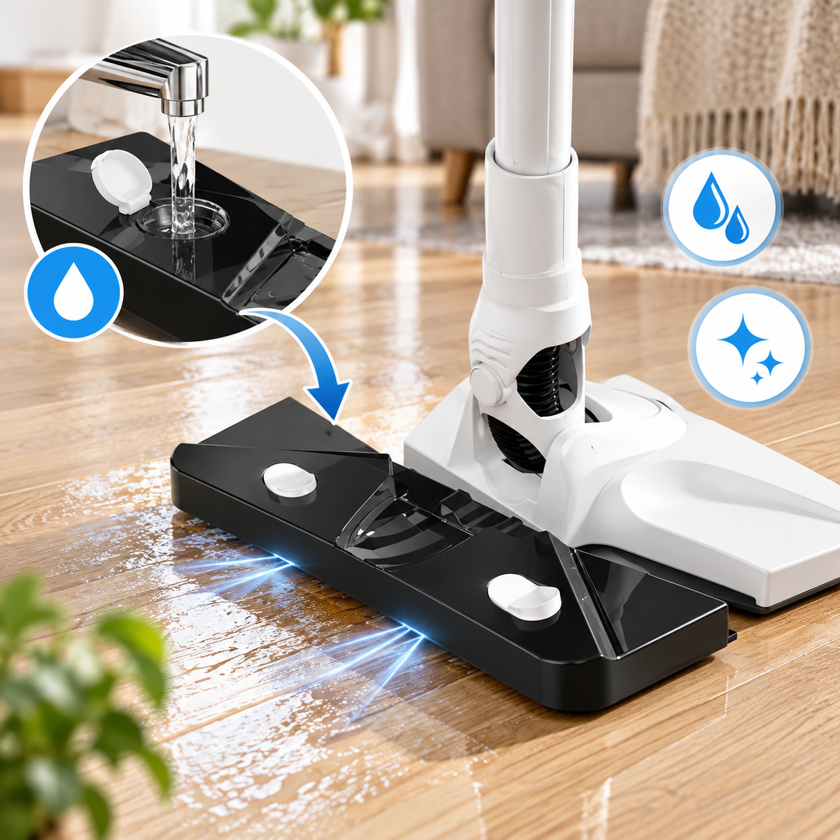 VacuSwift - Aspirapolvere senza fili 2 in 1