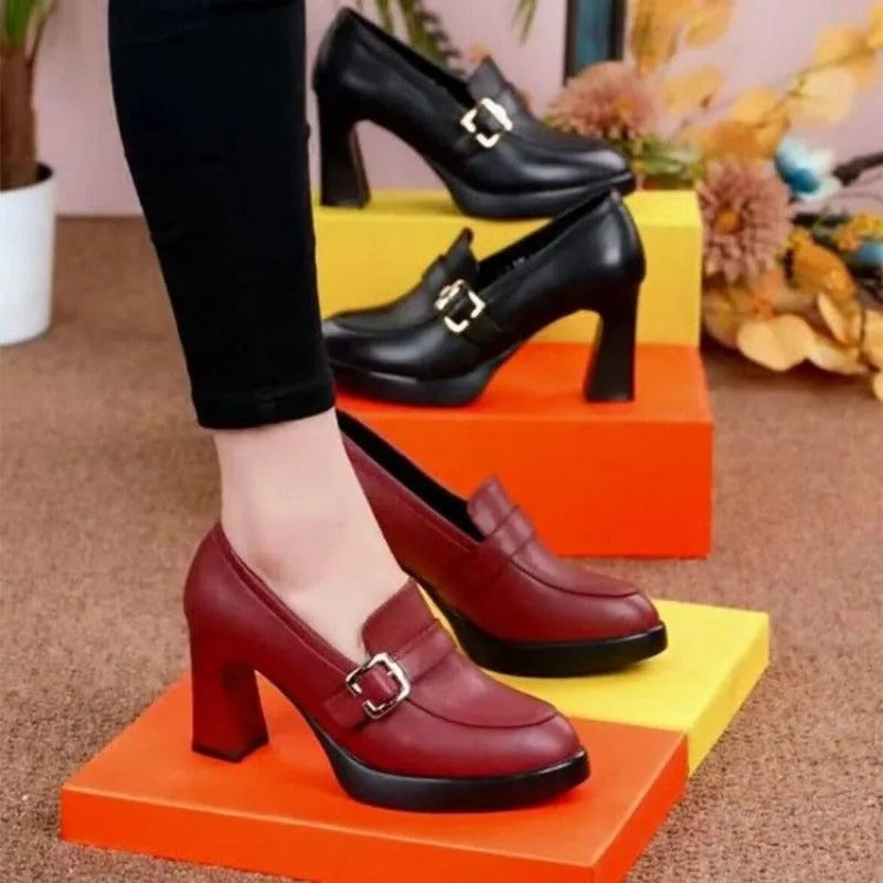 Amira - Chic high-heeled shoes with arch support and posture aid