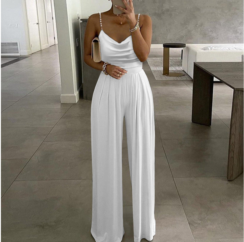 Sophia - Elegante tuta intera con design schiena scoperta che valorizza la figura