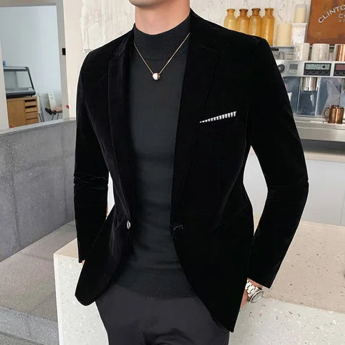 Levi - Blazer rafinat cu buzunar în față
