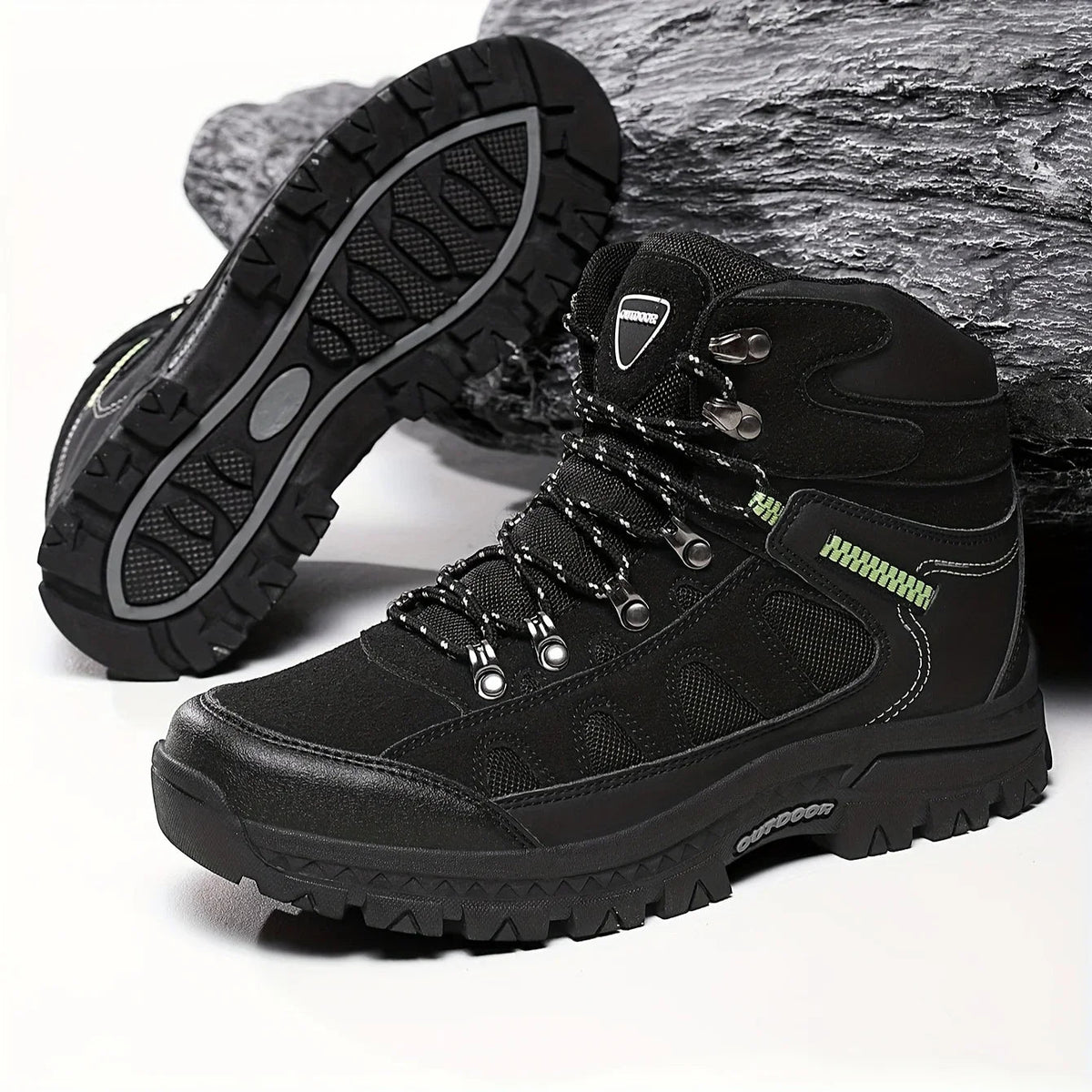 RidgeLacer - Męskie buty trekkingowe we wzór kamuflażowy