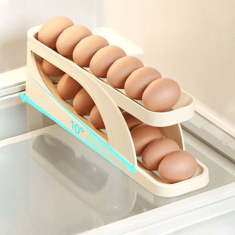 EggBasket - Automatic sliding drawer for effortless egg storage | Buy 1 Get 1 Free