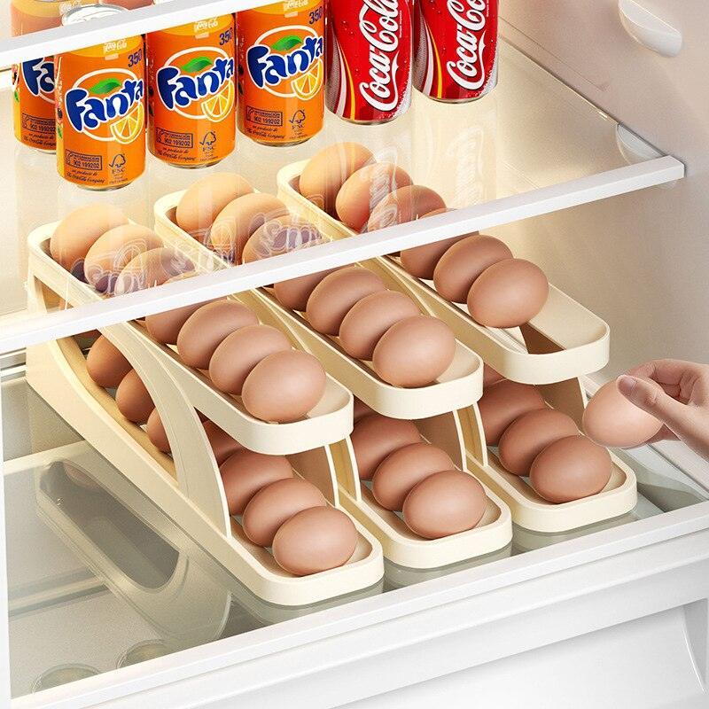 EggBasket - Automatic sliding drawer for effortless egg storage | Buy 1 Get 1 Free